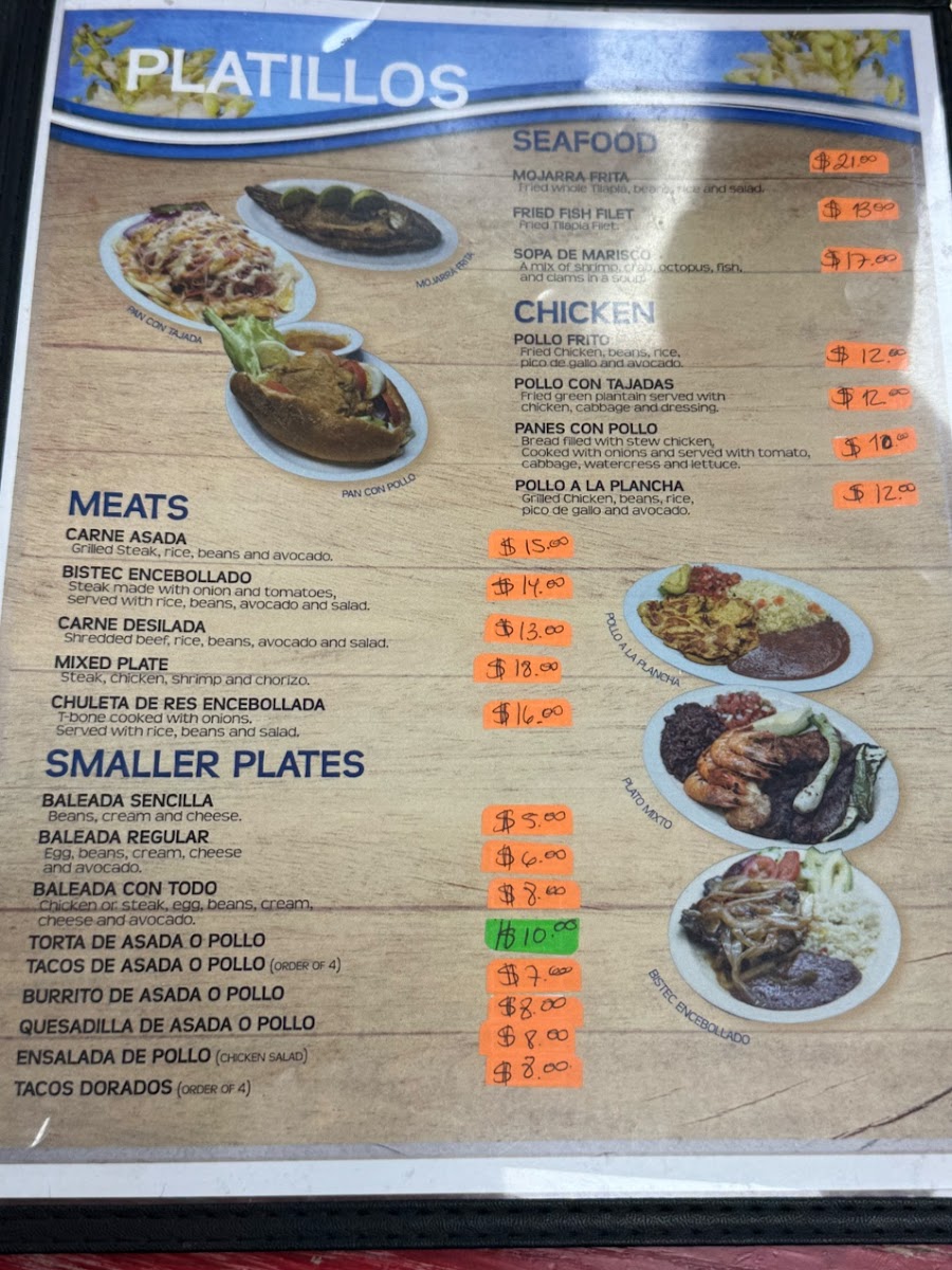 Pupuseria Salvadoreña 1 Menu - Image 1