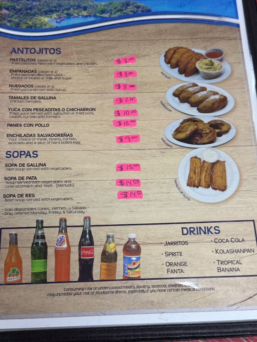 Pupuseria Salvadoreña 1 Menu - Image 2